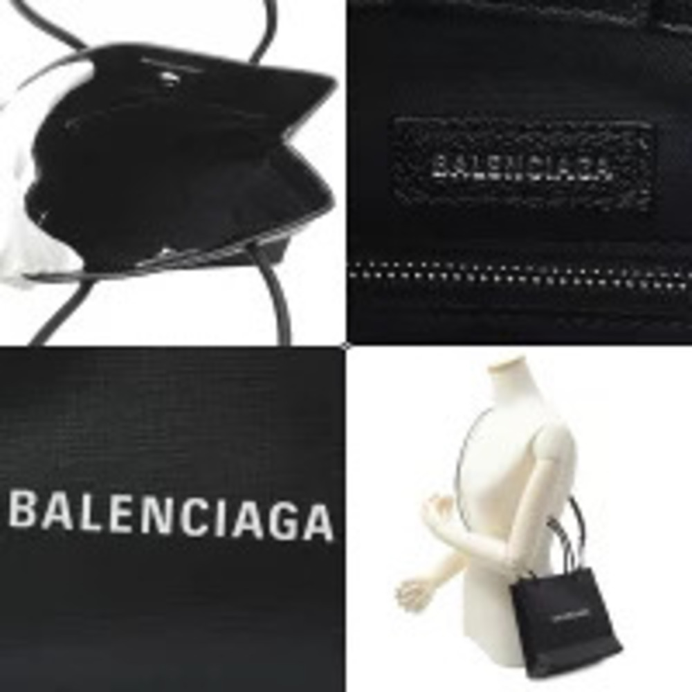Balenciaga Shopping Tote XXS Leather Bag Black - Picture 5 of 10